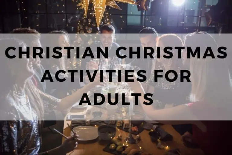 10 Entertaining Christian Christmas Activities for Adults