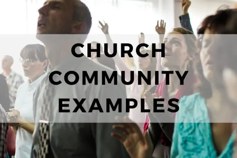 Church Community Examples