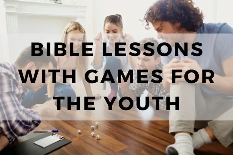 11 Perfect Youth Bible Lessons with Games
