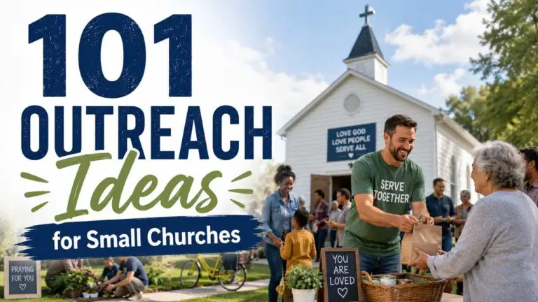 101 Outreach Ideas for Small Churches