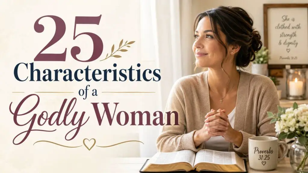 25 Characteristics of a Godly Woman