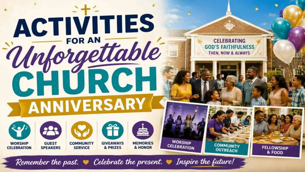 Activities for an Unforgettable Church Anniversary