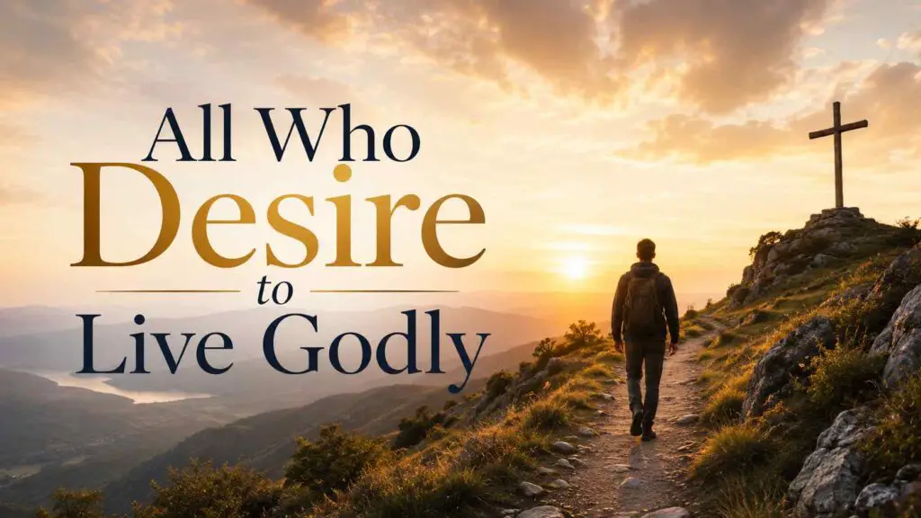 All Who Desire to Live Godly