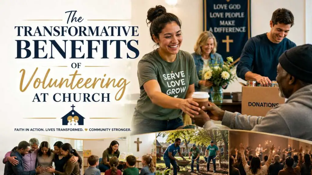 Benefits of Volunteering at Church