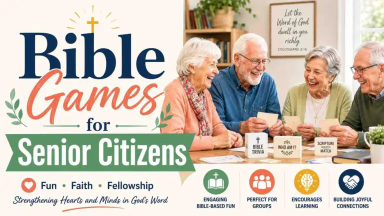 Bible Games for Senior Citizens