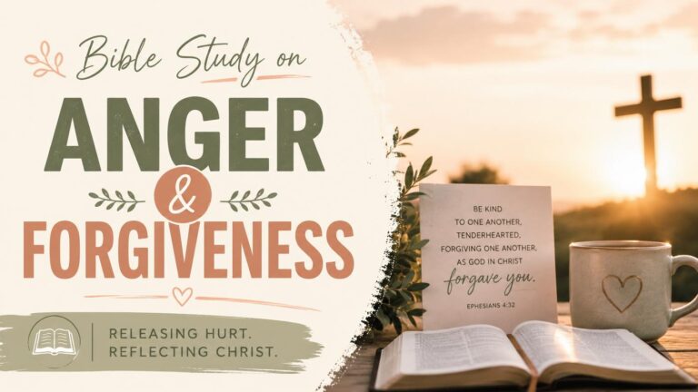 Bible Study on Anger and Forgiveness: Let Go and Be Free