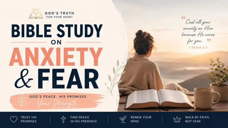 Bible Study on Anxiety and Fear: Perfect Peace in God