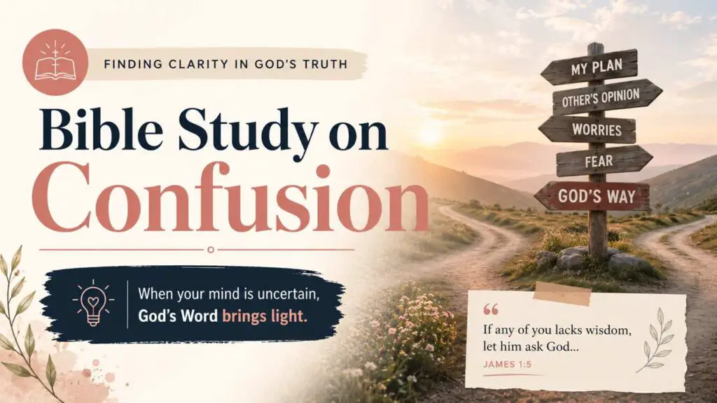 Bible Study on Confusion