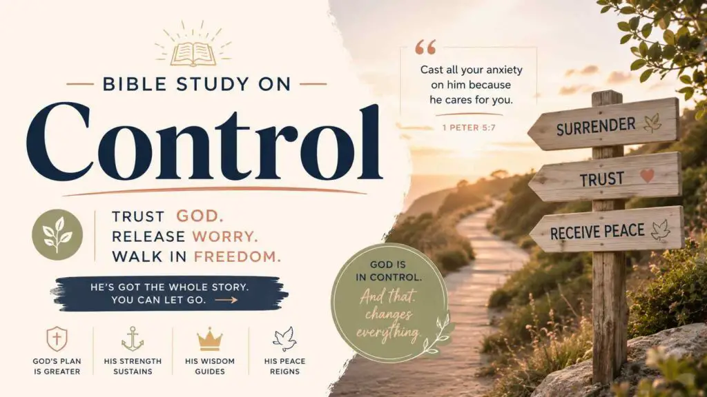 Bible Study on Control