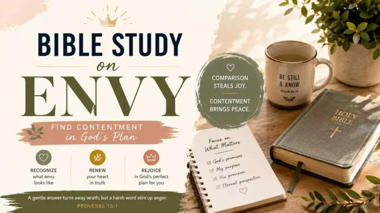 Bible Study on Envy: Contentment in God’s Provision