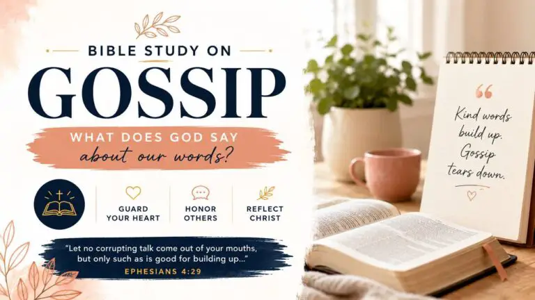 Bible Study on Gossip: Guarding Your Words