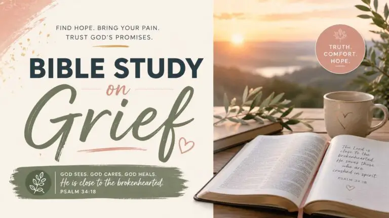 Bible Study on Grief: Comfort for the Brokenhearted