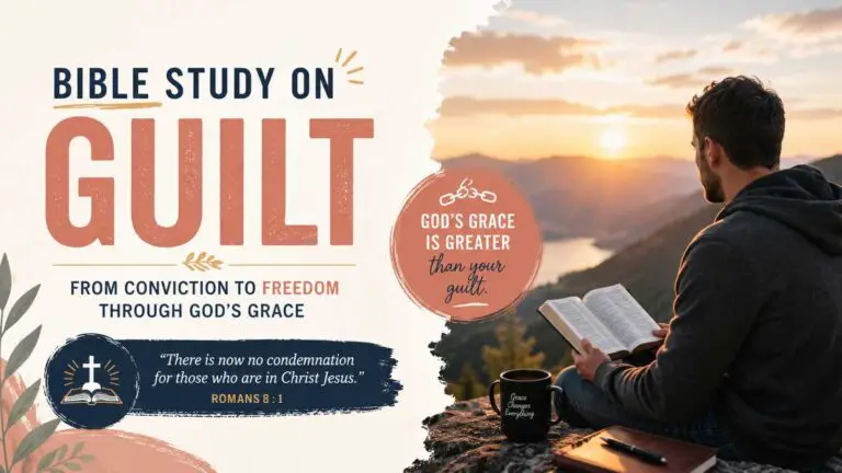 Bible Study on Guilt: Freedom Through Christ
