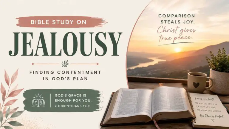 Bible Study on Jealousy: Trusting God with Your Life
