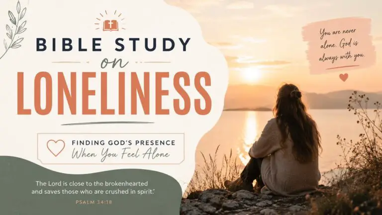 Bible Study on Loneliness: God Is With You Always