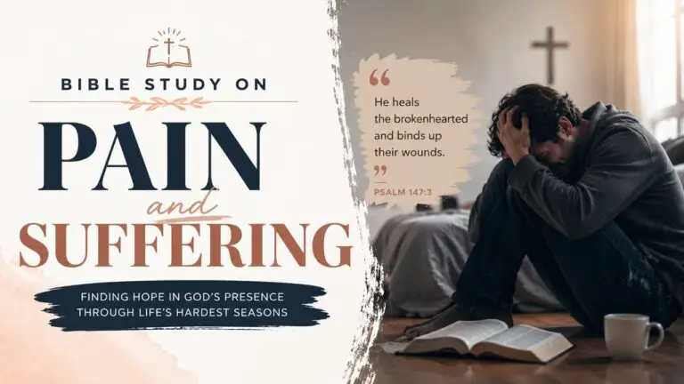 Bible Study on Pain and Suffering: God Brings Comfort