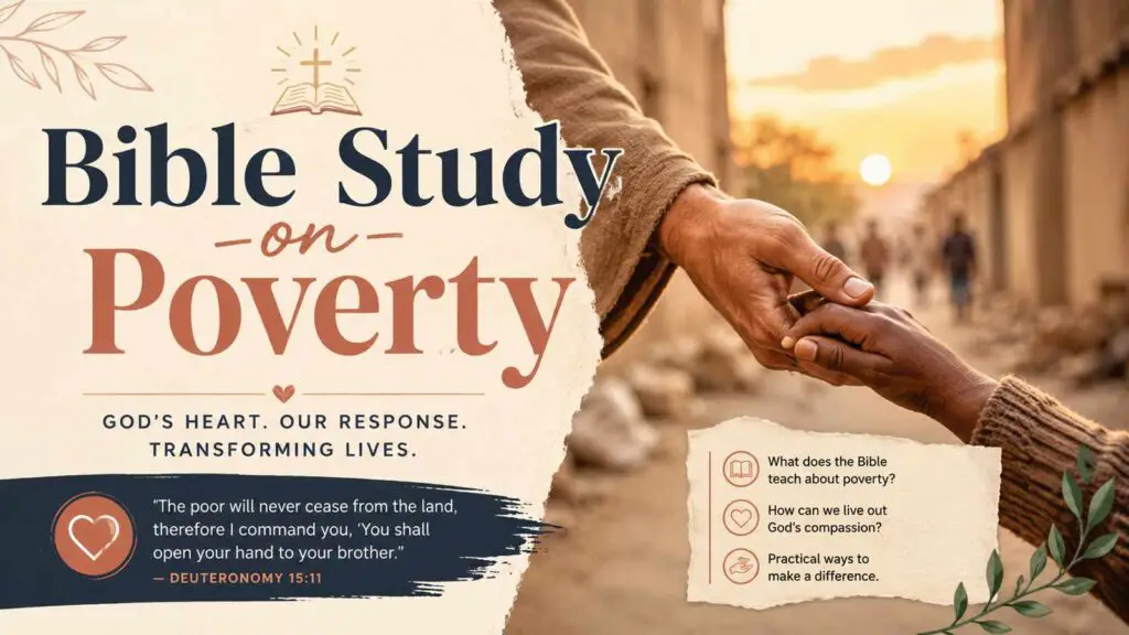 Bible Study on Poverty