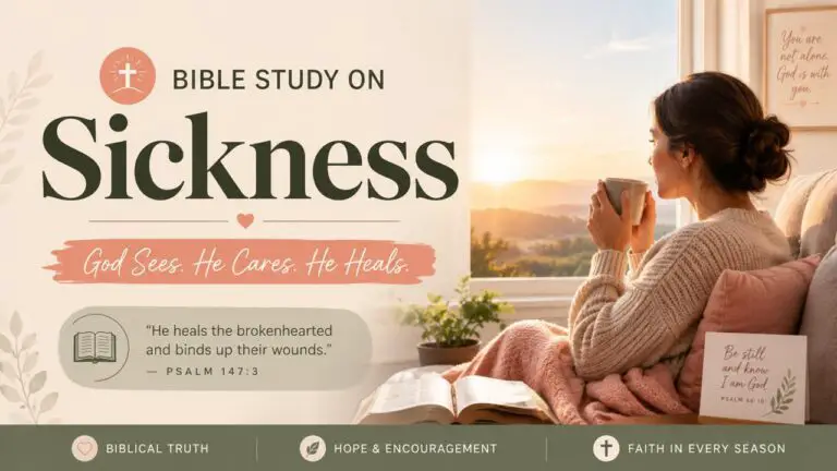 Bible Study on Sickness: God Is Your Healer