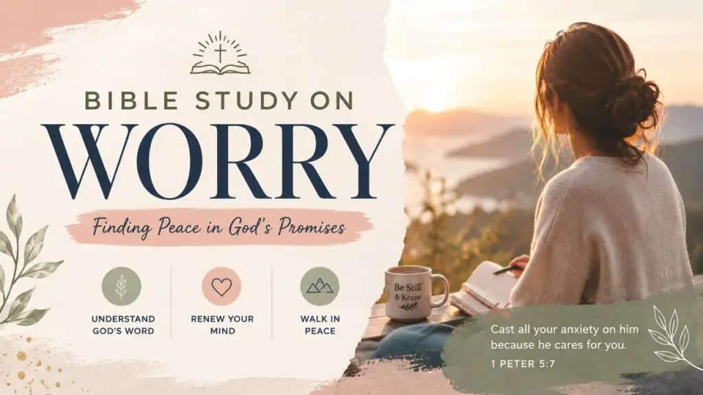Bible Study on Worry