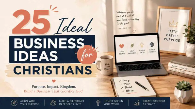 25 Ideal Business Ideas for True Christians