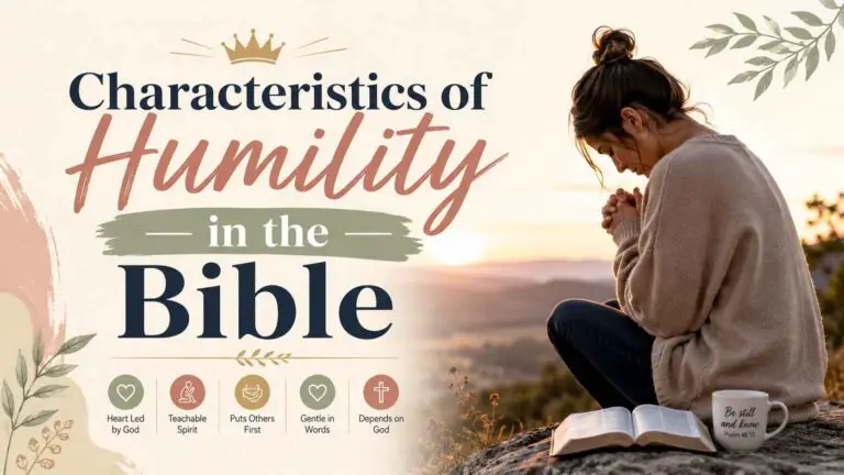 Characteristics of Humility in the Bible