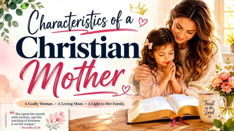Characteristics of a Christian Mother