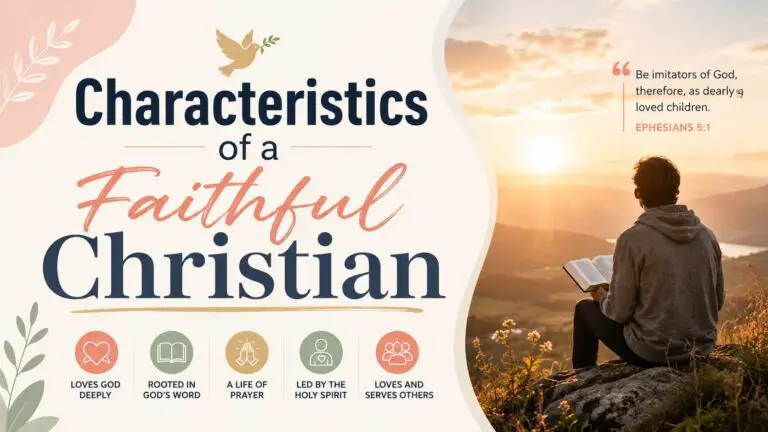 Characteristics of a Faithful Christian