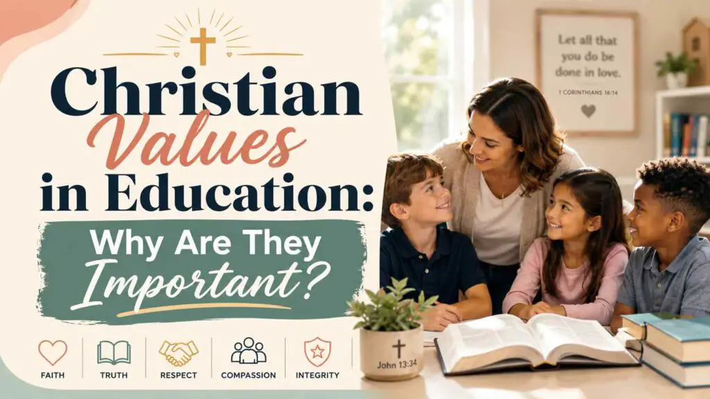 Christian Values in Education - Why Are They Important