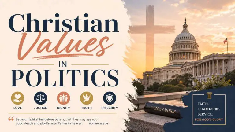 Christian Values in Politics