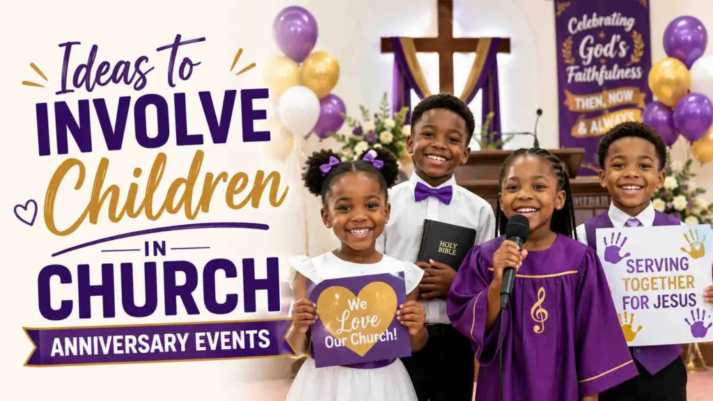 Church Anniversary Ideas for Children