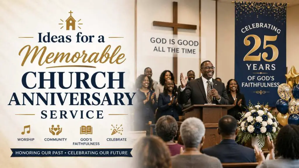 Church Anniversary Service Ideas