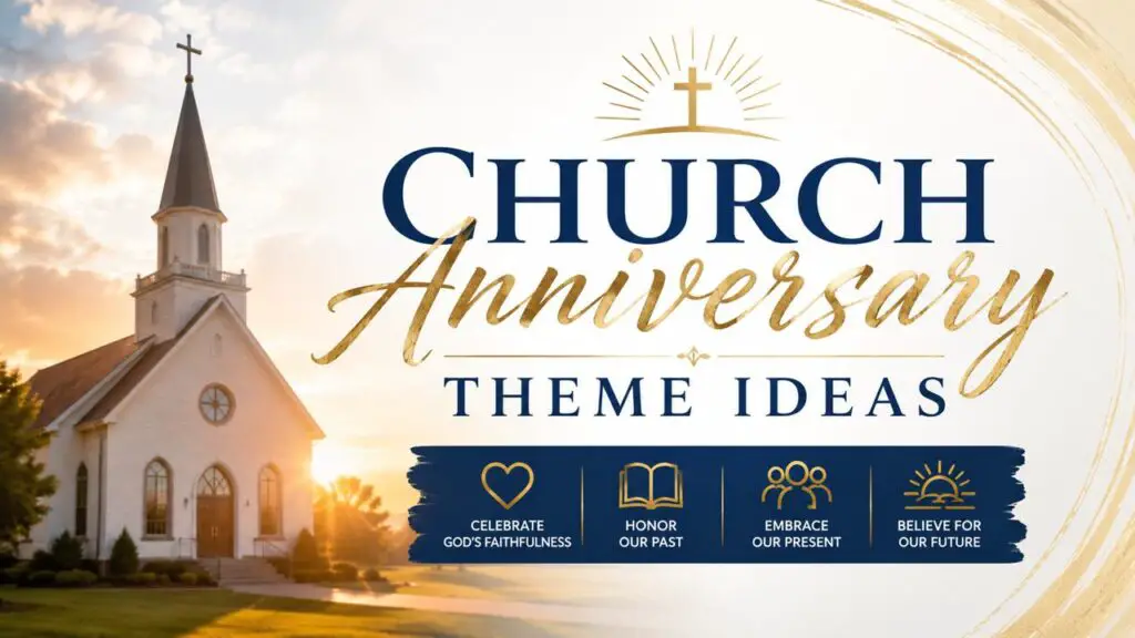 Church Anniversary Themes Ideas