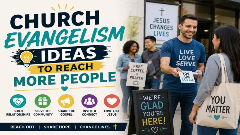 Church Evangelism Ideas To Reach More People