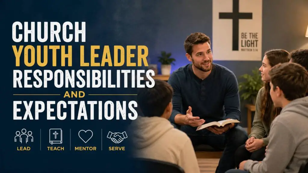 Church Youth Leader Responsibilities
