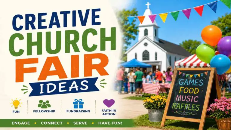Creative Church Fair Ideas