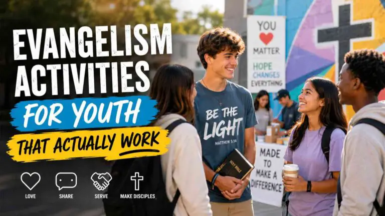 25 Evangelism Activities for Youth That Actually Work
