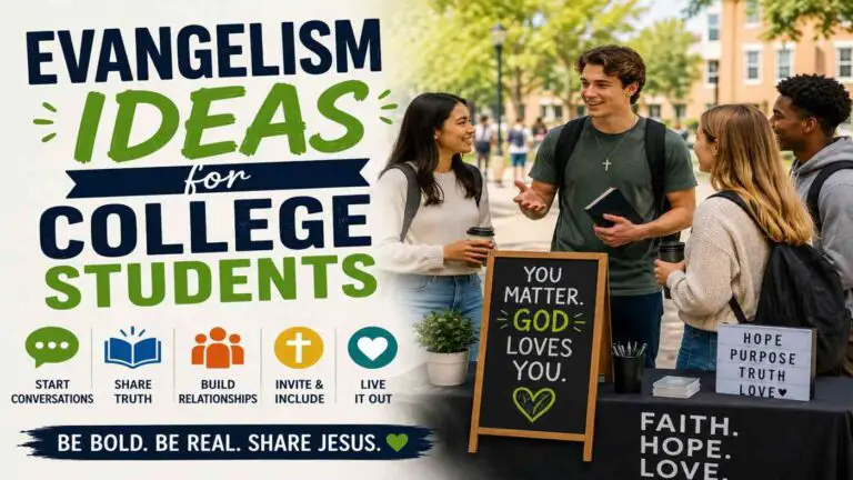 Evangelism Ideas for College Students