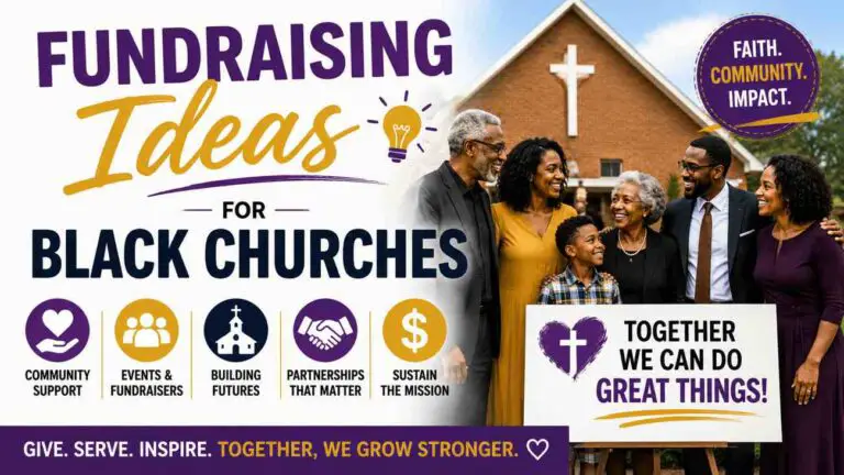 Fundraising Ideas for Black Churches