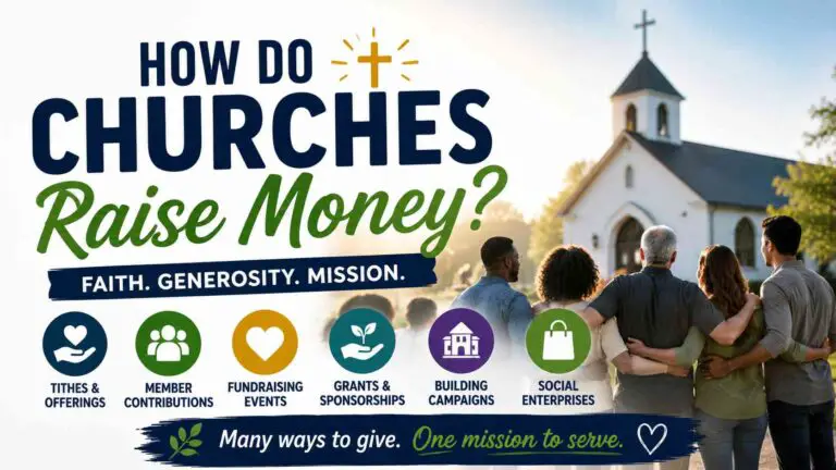 How Do Churches Raise Money