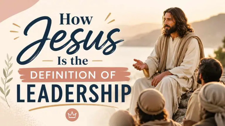 How Jesus Is the Definition of Leadership
