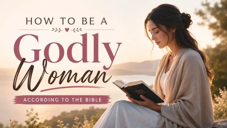 How to Be a Godly Woman According to the Bible