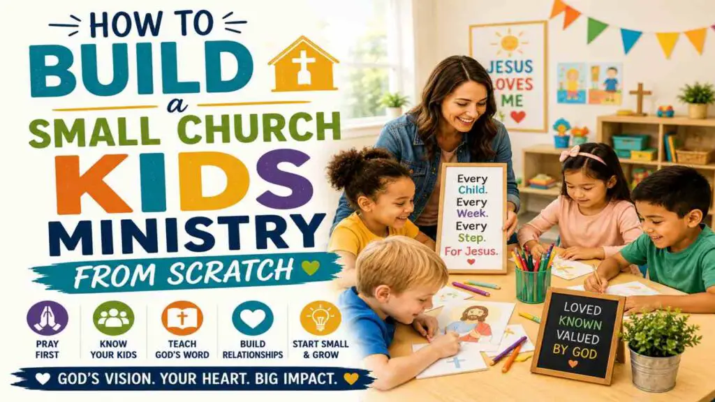How to Build a Small Church Kids Ministry