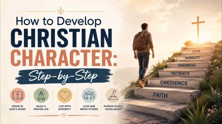 How to Develop Christian Character: Step-by-Step