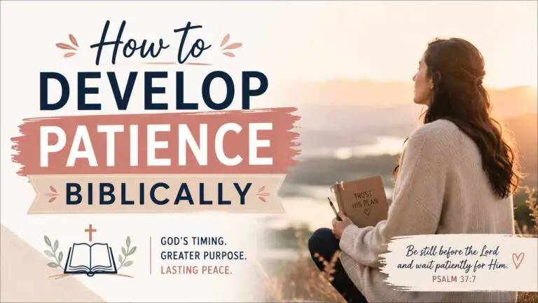 How to Develop Patience Biblically