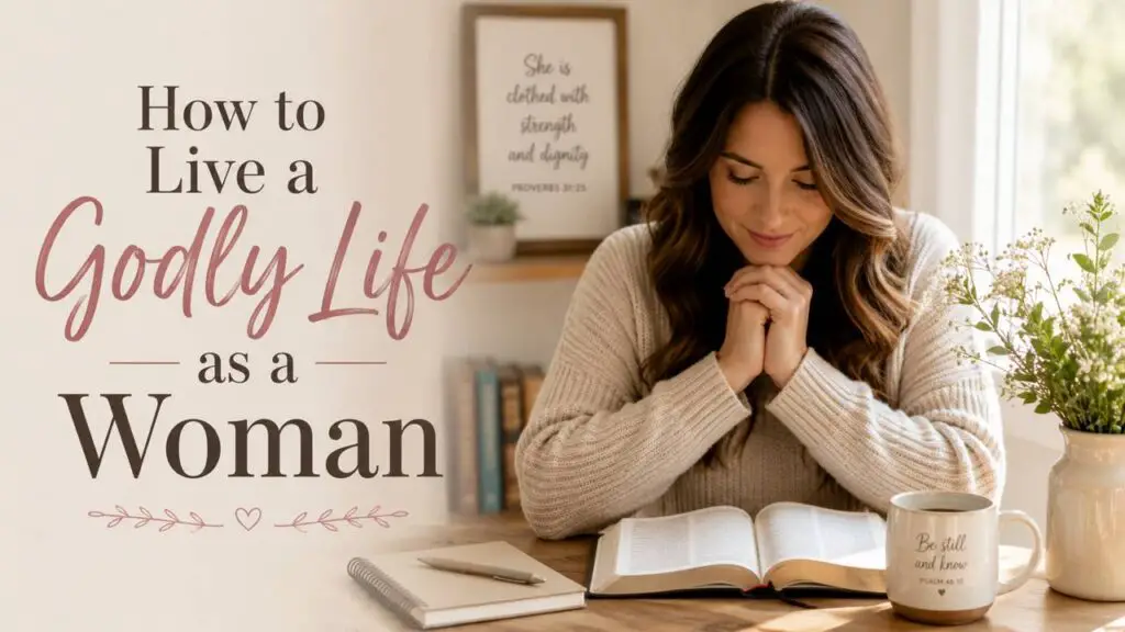 How to Live a Godly Life as a Woman