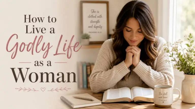 How to Live a Godly Life as a Woman