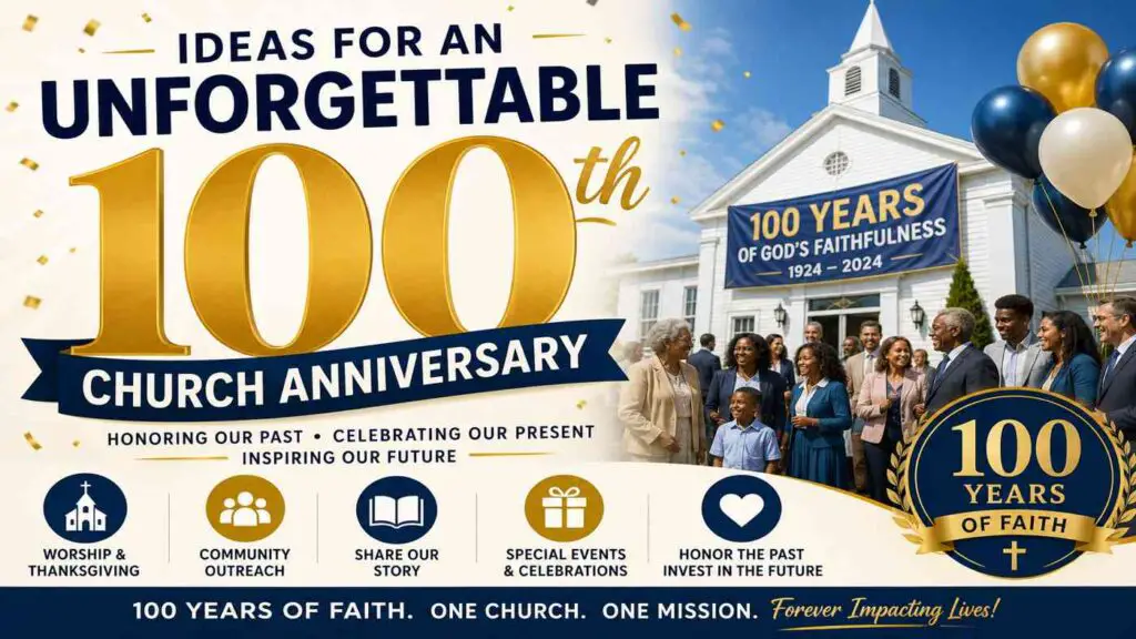 Ideas for an Unforgettable 100th Church Anniversary