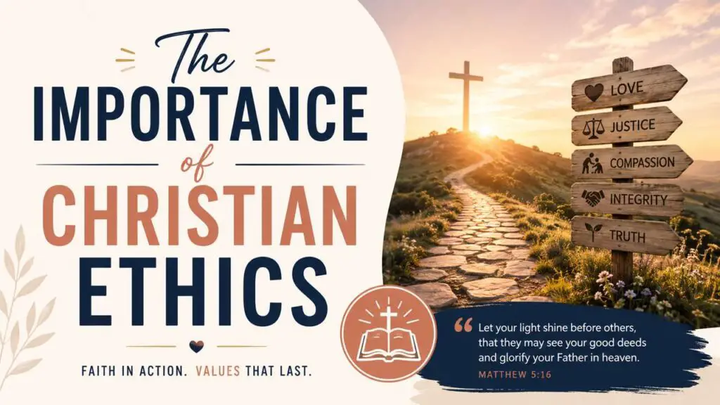 Importance of Christian Ethics