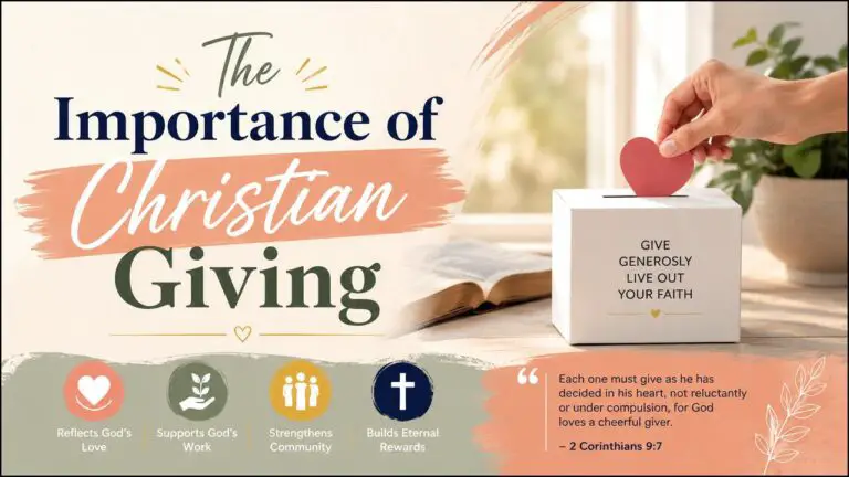 The Importance of Christian Giving