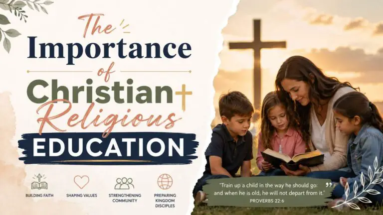The Importance of Christian Religious Education